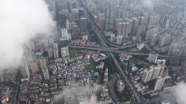 广州市航拍视频素材