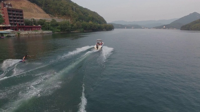 在平湖/加平郡，京畿道，韩国视频素材