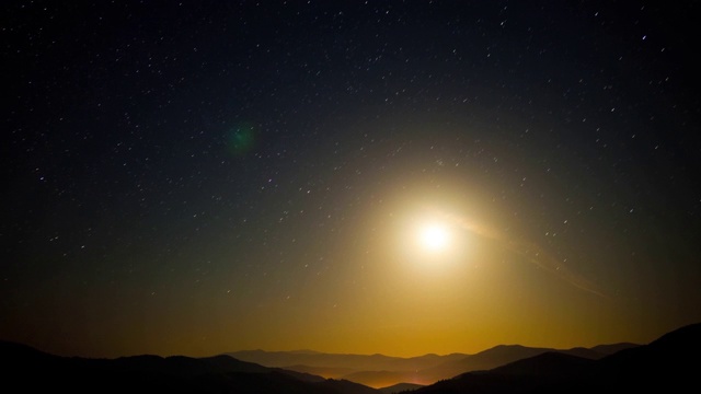 空间背景，夜间景观视频素材