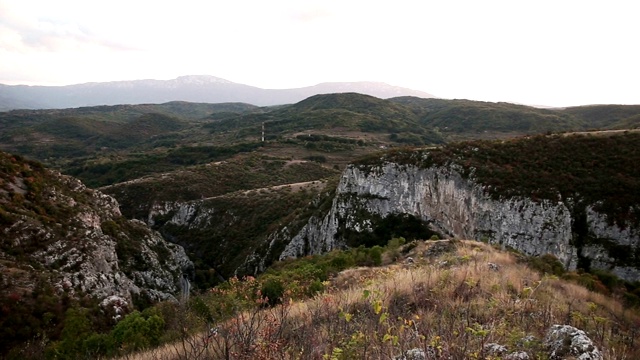 峡谷美景视频素材