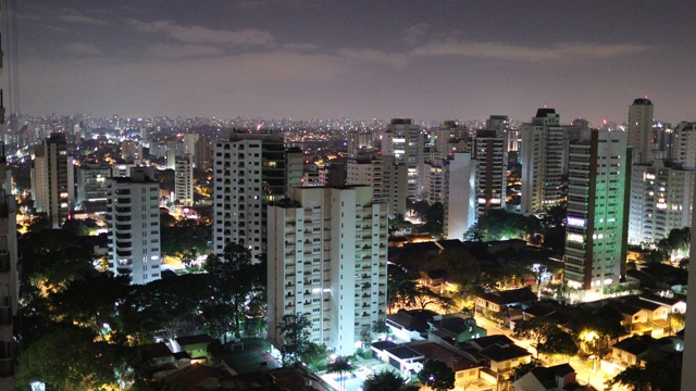 大城市夜景视频素材