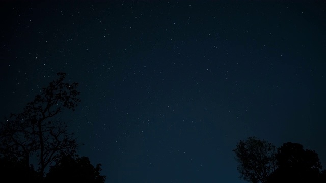 星夜时光流逝视频素材