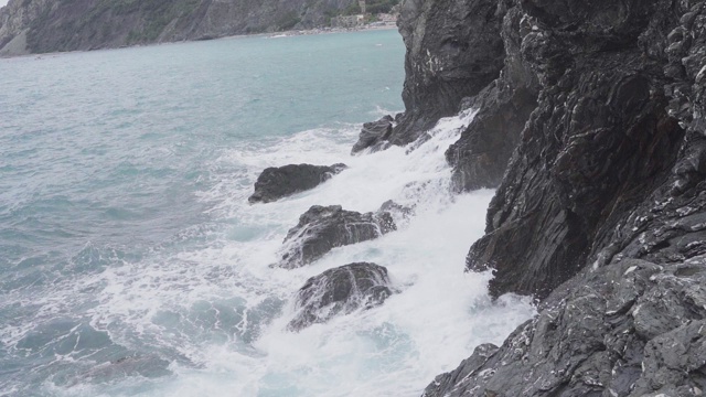 海浪拍打视频下载