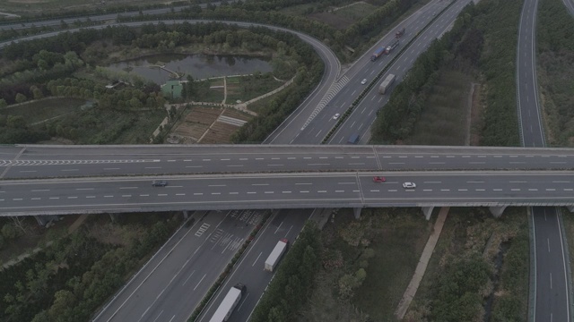 高速，DJI 4 D-log模式视频素材