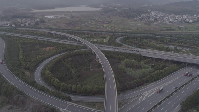 高速，DJI 4 D-log模式视频素材