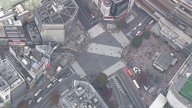 日本，东京，涩谷视频素材