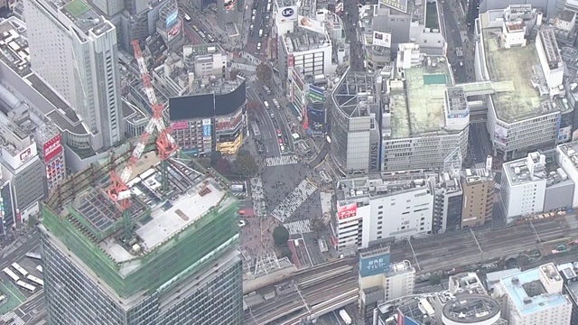 日本，东京，涩谷视频素材