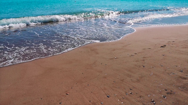 大海和沙滩视频素材