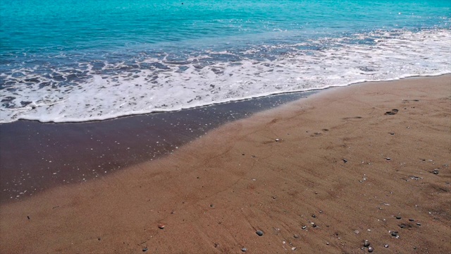 大海和沙滩视频素材