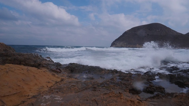 El Playazo海滩，西班牙海景视频素材