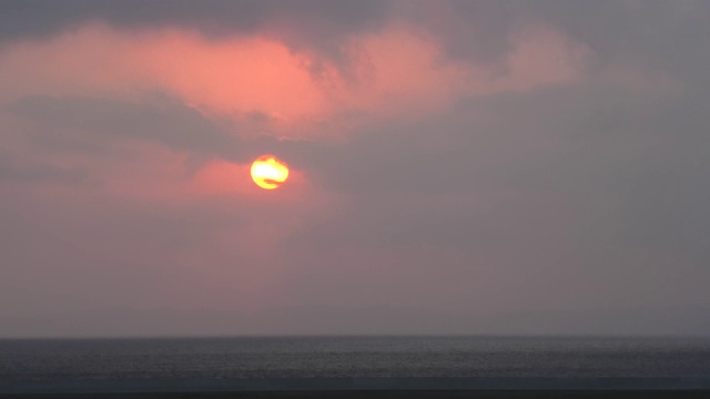 冲绳岛的夜景视频素材