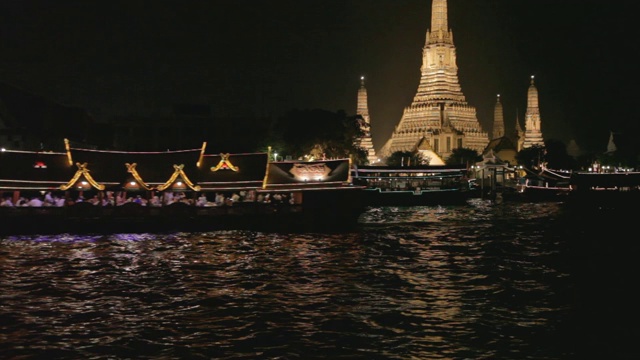 Wat Arun Ratchavararam在曼谷，泰国视频素材