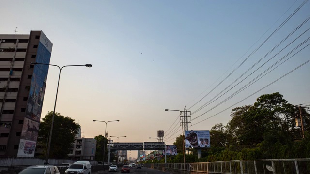 只有主要道路视频素材