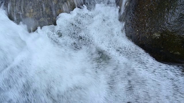 河水湍急，河水淙淙视频素材