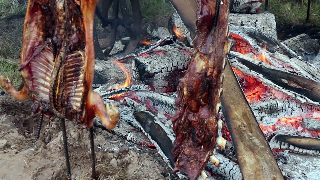 阿根廷烤肉视频素材