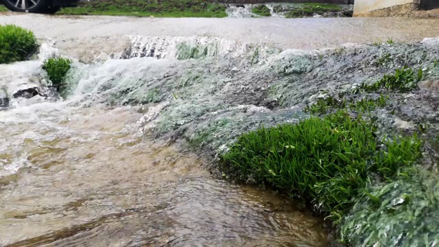 小溪流水视频素材