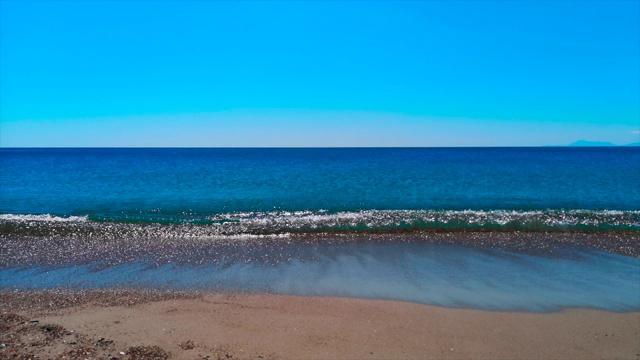 海滩和天空视频素材