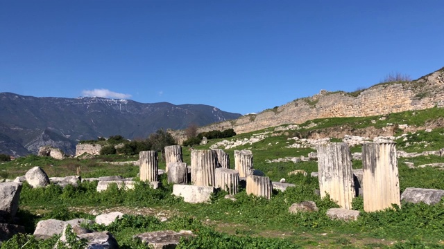 古城市Limyra (LYMRA)，古老的Limyra, Kenti, Finike, Turuncova, Antalya，火鸡。视频视频下载