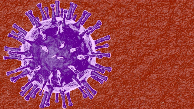 计算机模拟符号视频图像COVID-19视频素材