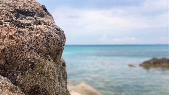 地中海禅宗岩石视频素材