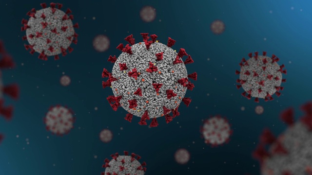 冠状病毒的Covid-19视频素材