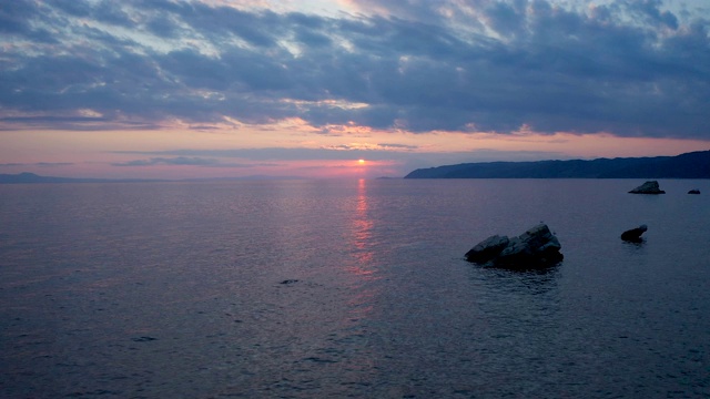 海景黄昏视频素材