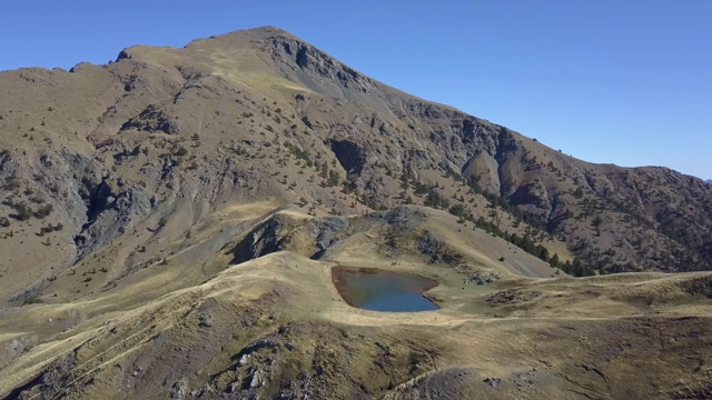 斯莫利卡斯山鸟瞰图视频素材