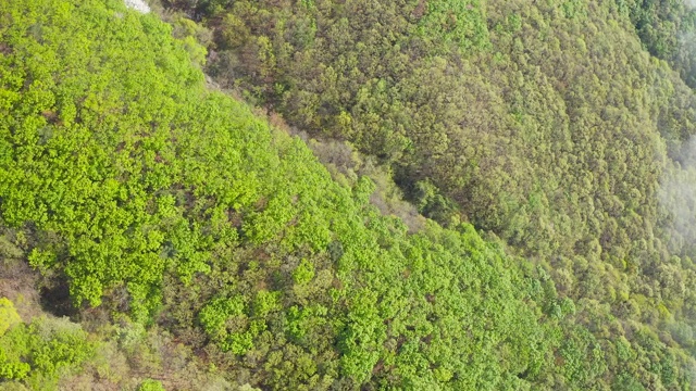 韩国京畿道南阳洲山脉上的云海视频素材