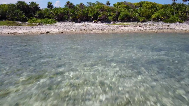 加勒比索利曼湾航空视频素材