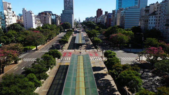 7月9日的地铁和大道视频素材