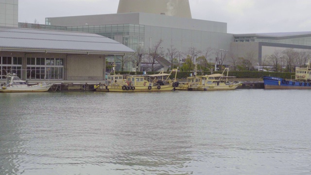 Shinano河和新泻市，日本视频下载