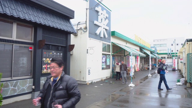 日本新泻的寿司店视频素材