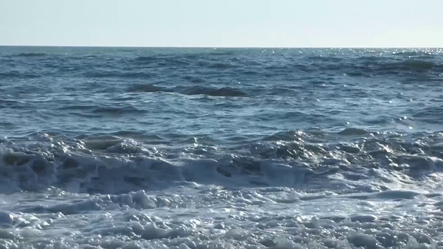 海上风暴，夏日视频素材