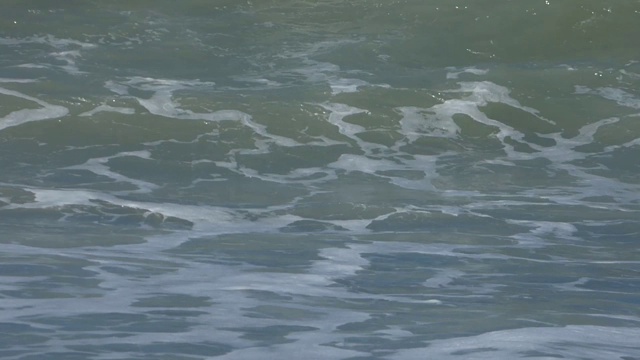 海上风暴，夏日。视频素材