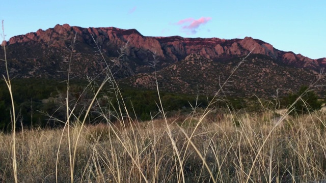 沙漠山地自然景观的灵感视频素材