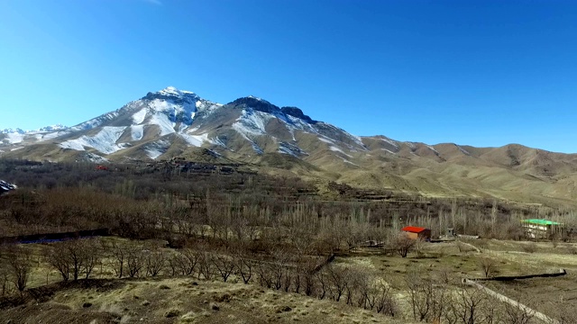 的多雪小山视频素材