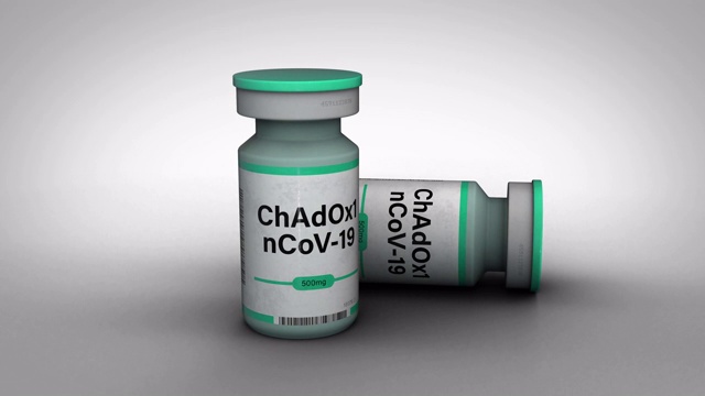 ChAdOx1新型冠状病毒疫苗轮作视频素材