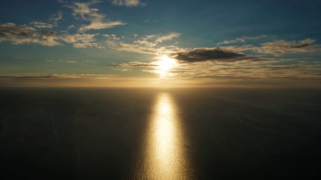 海上日落视频素材