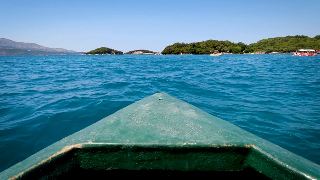 木船甲板旅行视频素材