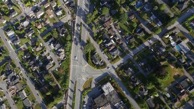 卑诗省高贵林市布鲁内特和路希德公路视频素材