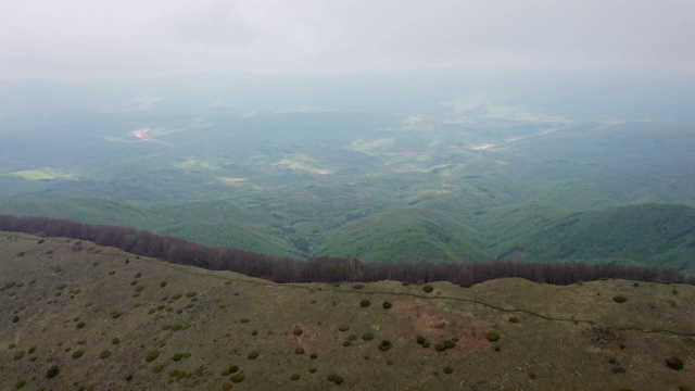 全景山景慢动作视频素材