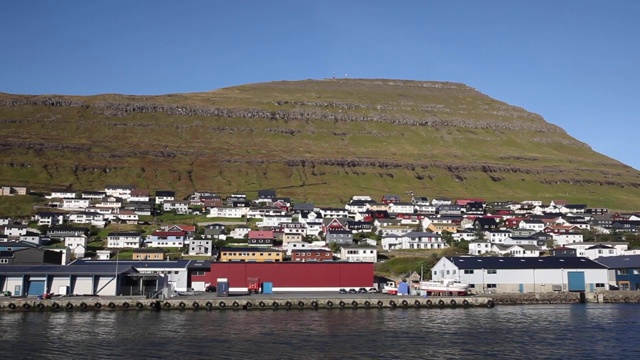 Klaksvik,法罗群岛视频素材