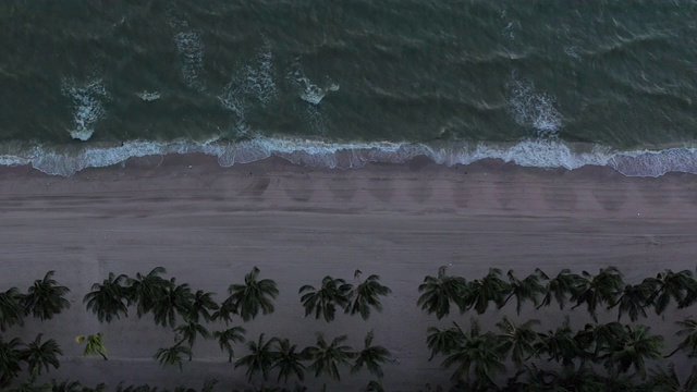 海滩上没有人视频素材