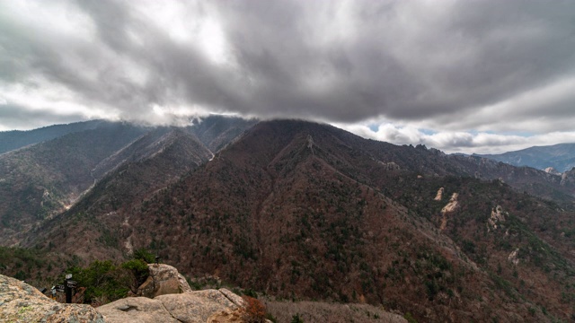 大清峰峰雪山视频素材