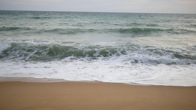 热带海滩波视频素材