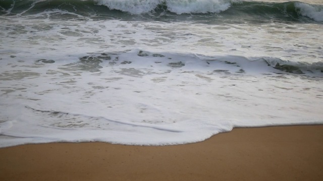 热带海滩波视频素材