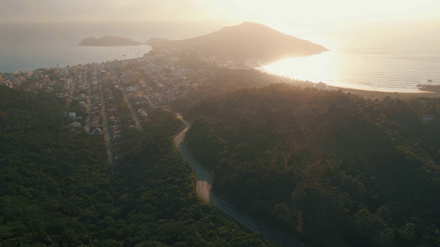 海边的路视频素材