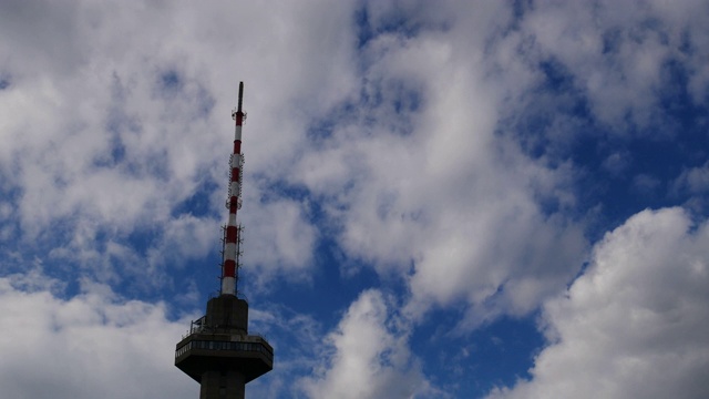 通信塔Ttime Lapse视频素材