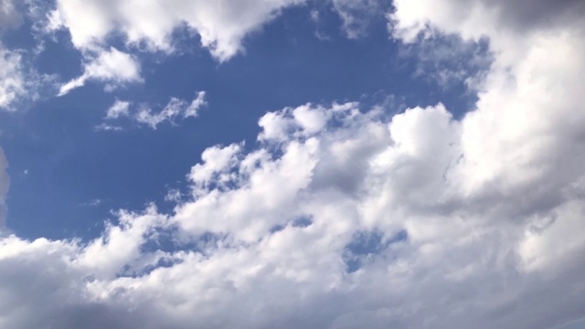 暴风雨天空的时间流逝视频素材