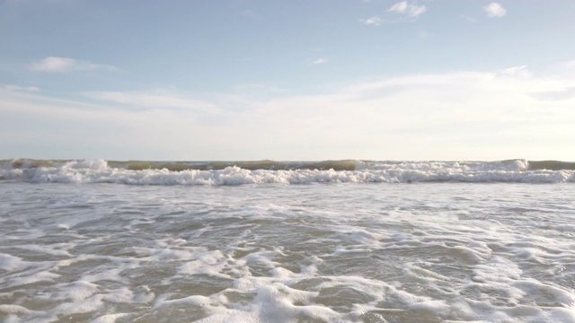 4K沙滩海浪视频素材